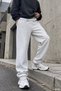 Three-Threaded Sweatpants with Elastic Waistband - 5
