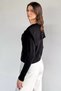 Gülseli Women's Baby Collar Zippered Knitwear Blouse - 4