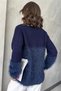 Rose Detailed Bearded Women's Knitwear Cardigan - 5