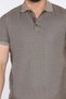 Men's Polo Collar Half Button T-Shirt - 4