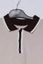 Men's Polo Collar Half Buttoned Color-Blocked Knit Sweater - 4