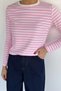 سويت شيرت نسائي منقوش برقبة دائرية - 3