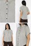 Gülseli Elastic Sleeve Short Shirt - 2