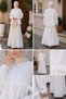 Women's Ruffled Scalloped Stone Embroidered Hijab Shirt Skirt Two-Piece Set - 5