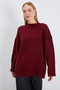 Basic Crew Neck Oversize Knitwear Sweater - 2