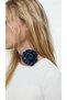 Lace-Up Jeans Fabric Flower Choker Necklace Jeans Rose Necklace