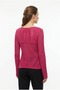 Women's Smoked Knitwear Openwork Sweater - 2