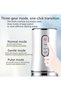 Cordless Water Flosser Toothbrush - 230mL Oral Irrigator with 4 Modes & 360° Nozzle (white) - 3