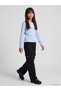 Özmarka New Season Black Girls' Gabardine Cargo Pants - 2