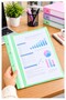 Ring Binder Pastel Color A4 6 Pieces Economical Quality Plastic Ring Binder Document Presentation File Colorful Office Bureau School - 3