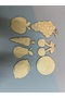 Fruits / Wooden Fruit Set Children's Painting Activity Set / Paintable Wooden Decor - 2