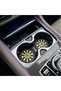 Plexiglass Cup Coaster Set of 2 In-Car Cup Coasters Dart Design 65 mm (6.5cm)