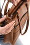 Genuine Luxury Leather Large Size Women's Shoulder Bag, Arm Bag, Crossbody Bag - 3