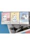 Bag Package 9pcs/pack Fashionable Lucky Cat Handkerchief Paper Student Portable Small Pack Cartoon P - 5