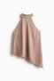Asymmetric satin top - 6