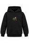 How to Train Your Dragon Blue Compass Printed Black Kids Hoodie - 2