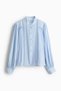 Lace-inset blouse - 4