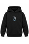How to Train Your Dragon Pearl and Shadow Printed Black Kids Hoodie - 2