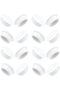 SCREW HEAD CAP PUSH-IN WHITE 10mm
