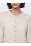 Two Mt Shop Quality Lcw Modest Ecru Knitwear Plain Women's Cardigan - 3