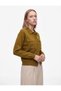 Buttoned Long Sleeve Polo Collar Knitwear Cardigan with Pockets - 2