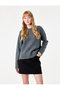 Long Sleeve Crew Neck Basic Knitwear Sweater - 2