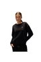5Wf3527-Bk Women's Sweatshirt - Black - 2