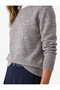 Wool Blend Long Sleeve Crew Neck Knitwear Sweater - 5