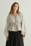 Beli Gipeli Striped Linen Blouse