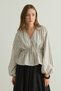 Beli Gipeli Striped Linen Blouse - 5
