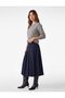 Wool Blend Long Sleeve Crew Neck Knitwear Sweater - 3