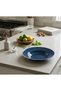 30 cm Large Size Mottled Enamel Fruit Bowl Presentation Plate Salad Plate