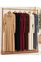 Women's Pleated Knitwear Dress - 2