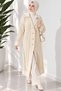 Openwork Long Knitwear Women's Cardigan - 3