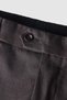 Light Brown Double Pleated Men's Classic Trousers - 3