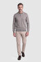 Mink Polo Collar Long Sleeve Men's Knitwear - 5