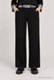 Patterned Modal Top and Bottom Set Laz0025 Black - 4