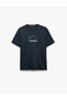 Regular Fit Short-Sleeved Crew Neck Cotton Printed T-Shirt