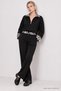 Patterned Modal Top and Bottom Set Laz0025 Black