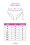 Special Series Women's Cotton Slip Panties 3-Pack Fabric Care Textile - 5