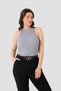 Special Production Women's Cotton Ribbed Halter Neck Undershirt 3-Pack Casual Combination Flexible - 7