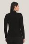 Delux Series Women's Black Turtleneck Long Sleeve Body 3 Pieces Stylist Combinations Option - 5