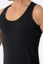 Special Production Men's Summer Mesh Undershirt Black Cotton 3-Pack Design Casual Piece - 4