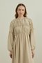 Gipeli Lined Gofre Dress - 7