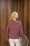 Women's striped long sleeve t-shirt