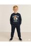Winter Fleece-Lined Boys' Swaetshirt Tracksuit Set Bottom Top 2Piece Set - 5