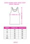 Special Production Women's Bamboo Thick Strap Undershirt Black 2-Pack Comfortable Soft Texture Comfortable Wear - 5