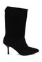 L068.1116 Women's Genuine Suede Pointed Toe Thin Goblet Heeled Jurdan Sole Elegant Classic Boots - 2