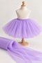 Lila Hayal Tulle, Bridal Evening Dress Turban 100X300Cm Engagement Dowry Bundle Door Birthday Party Decoration - 2