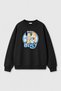 Bluey Printed 3 Thread Crew Neck Sweatshirt